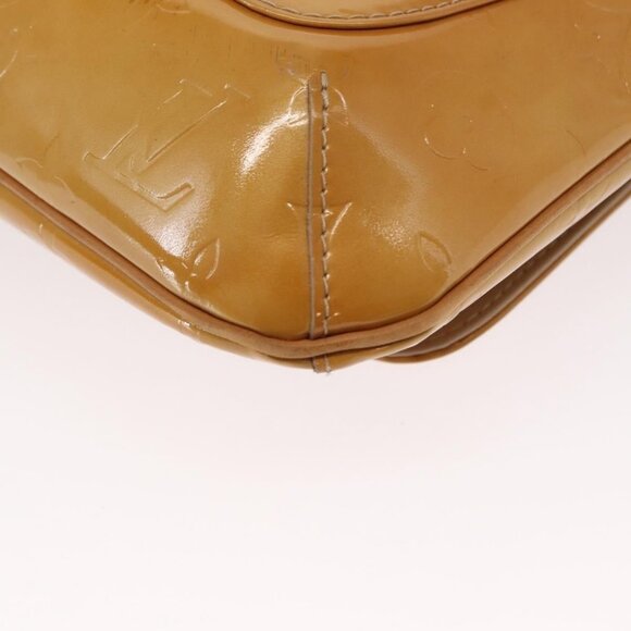 Authentic LOUIS VUITTON Monogram Vernis Thompson Street Bag Beige M91301 LV - Picture 8 of 16